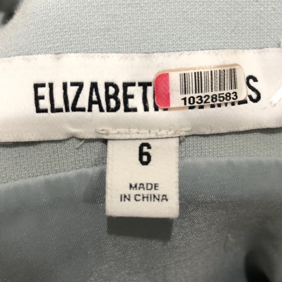 Elizabeth and James Tisha Formal Maxi Dress Gown Size 6 Sky Blue Cut Out Sides - Picture 6 of 9